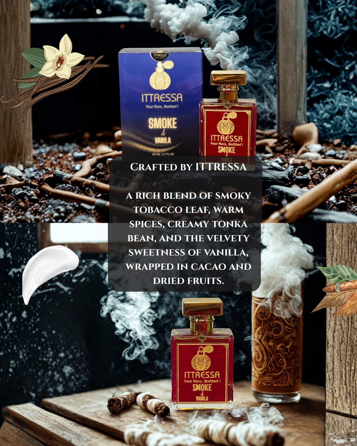 SMOKE & VANILA | Extrait de Parfum | 50 ml